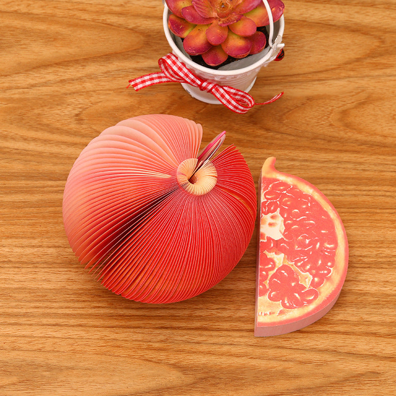 Three-dimensional Creative Fruit Paper Convenience Stickers