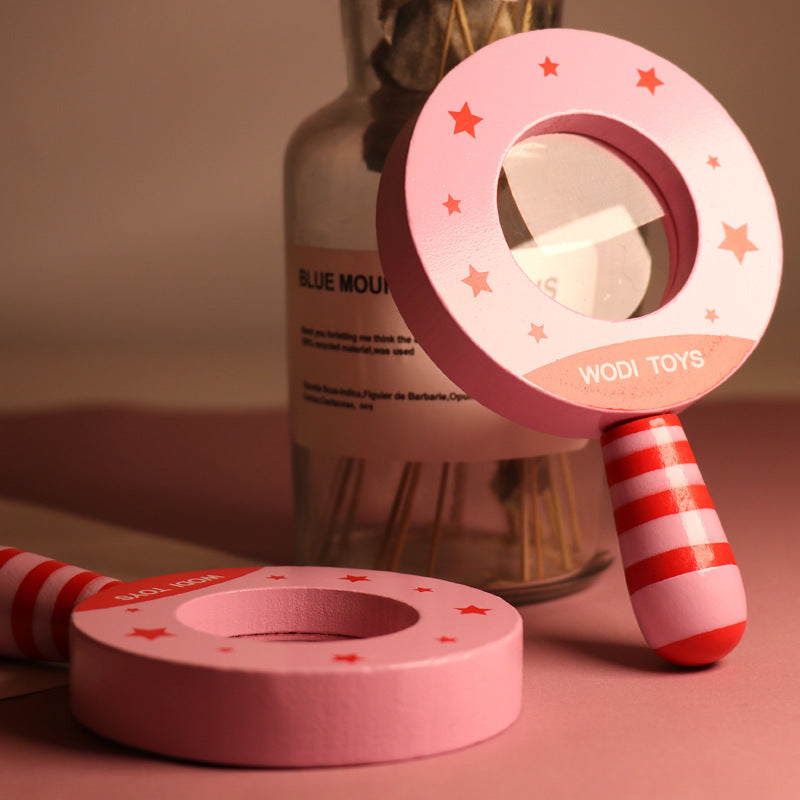 Exploration Magnifying Glass Wooden Toy for Kids