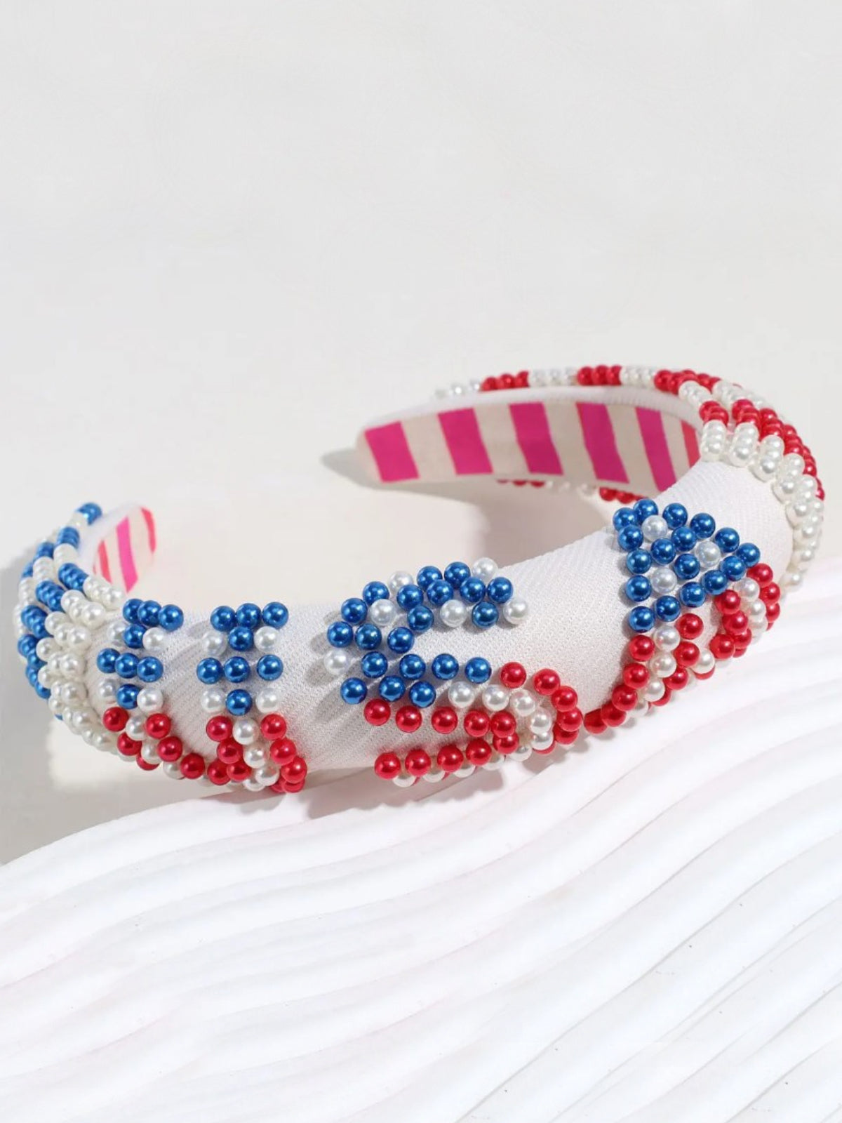Girls USA Patriot Pearl Headband