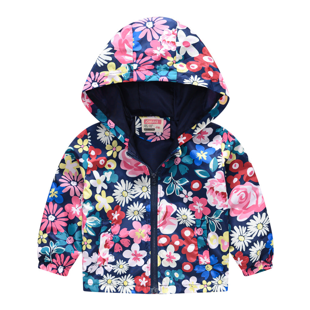 Wholesale Hooded Jackets Polyester Baby Clothes
