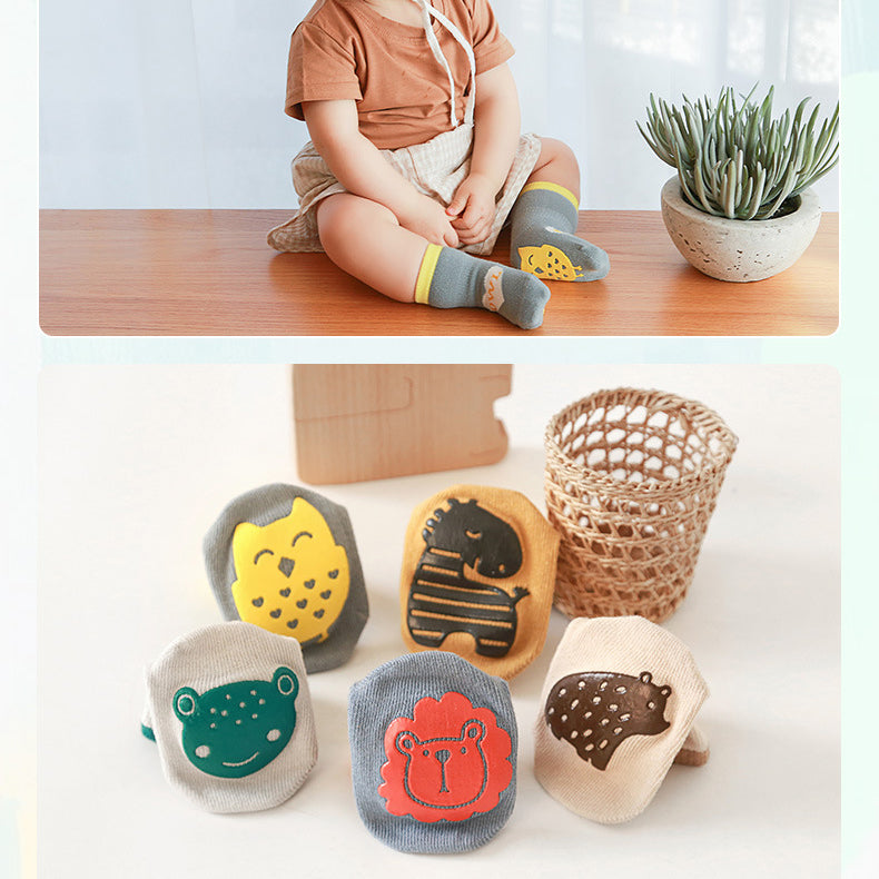 Baby Kid Unisex Solid Color Cartoon Accessories Socks Wholesale 211122117