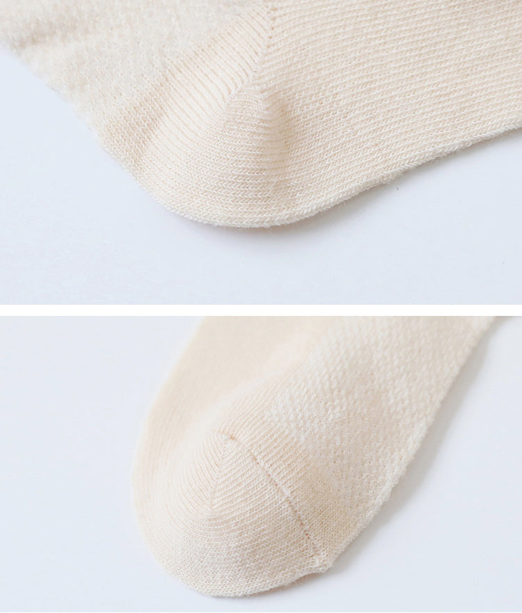 Baby Kid Girls Boys Solid Color Embroidered Socks