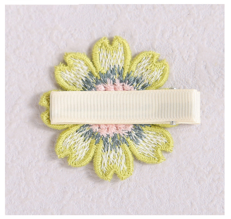 Unisex Solid Color Flower Headwear