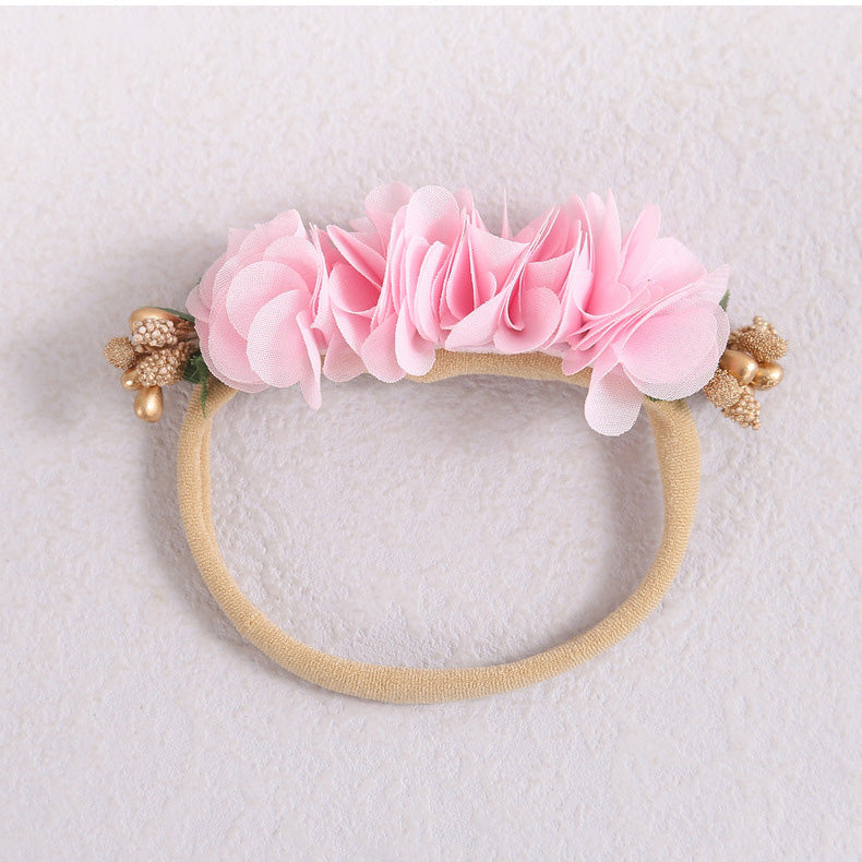 Girls Flower Bow Accessories Headwear