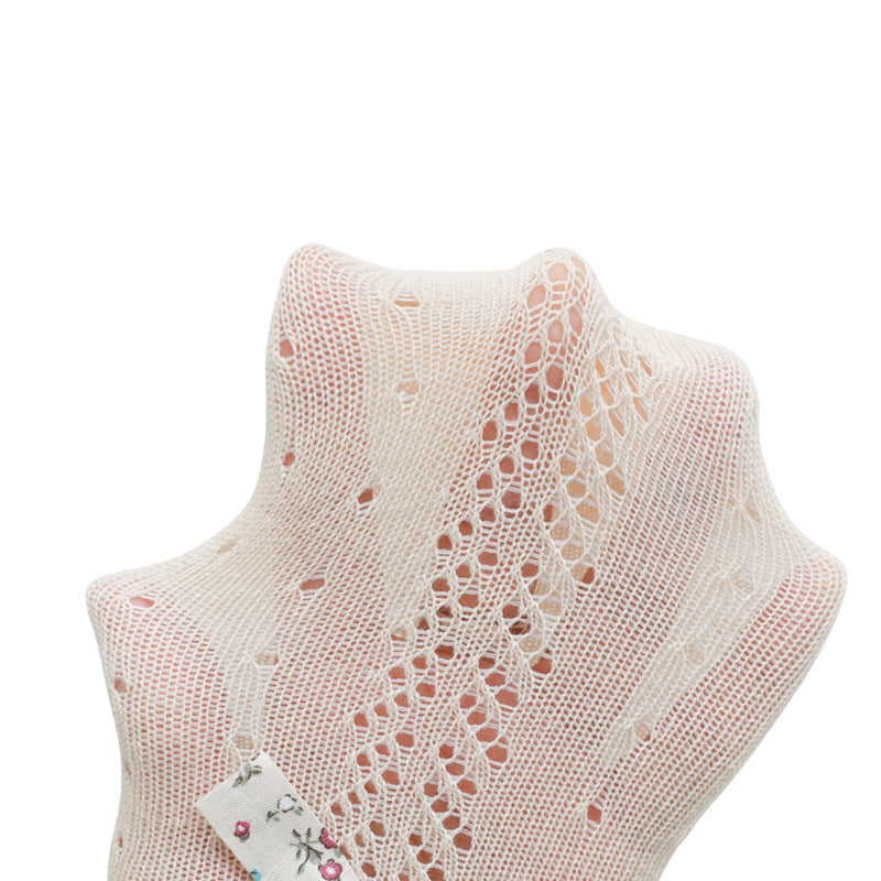 Girls Solid Color Bow Accessories Socks
