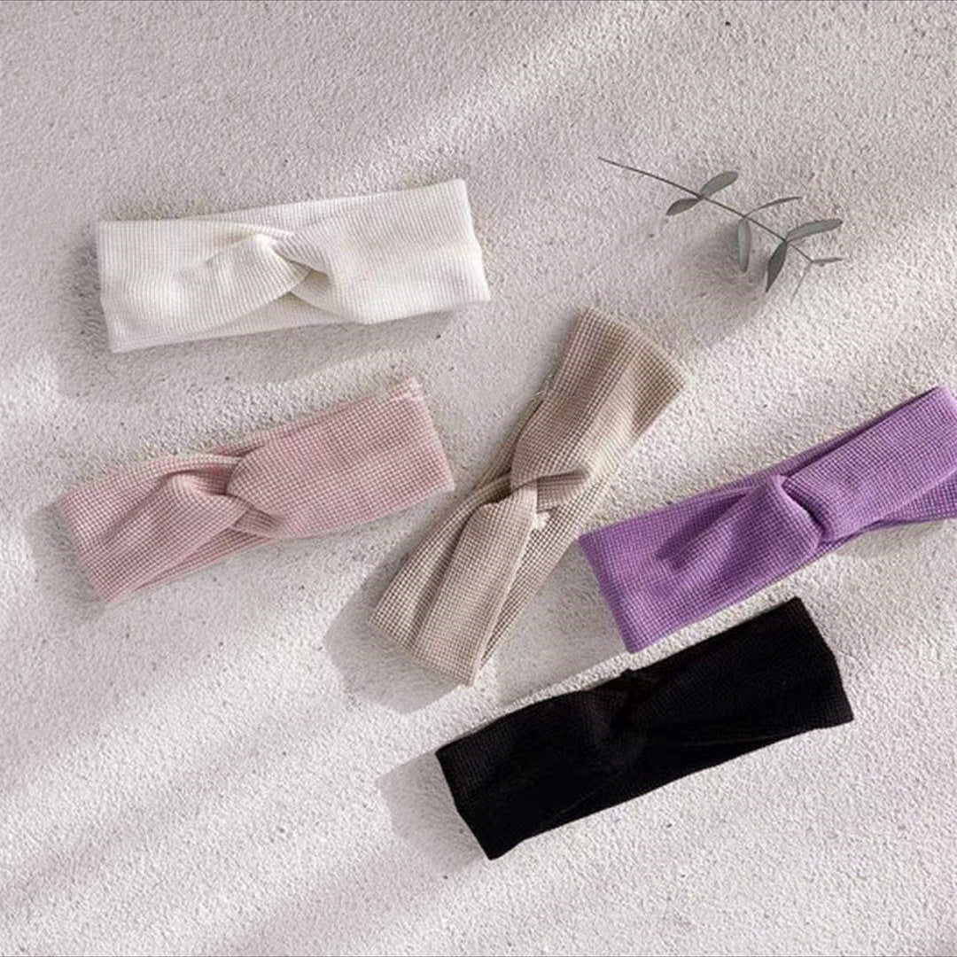 Baby Kid Girls Solid Color Accessories Headwear
