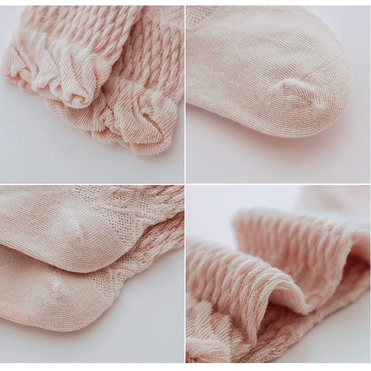 Baby Kid Unisex Solid Color Socks Wholesale 22083102