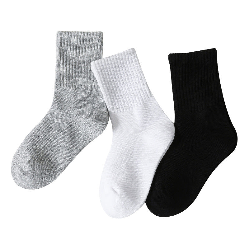 Unisex Solid Color Accessories Socks