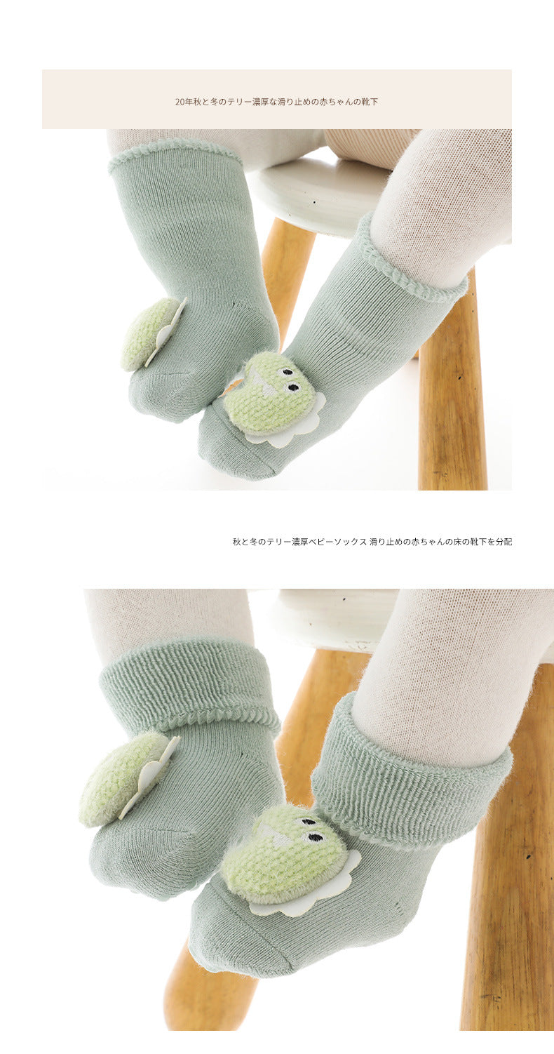 Baby Kid Unisex Cartoon Embroidered Accessories Socks Wholesale 22083159
