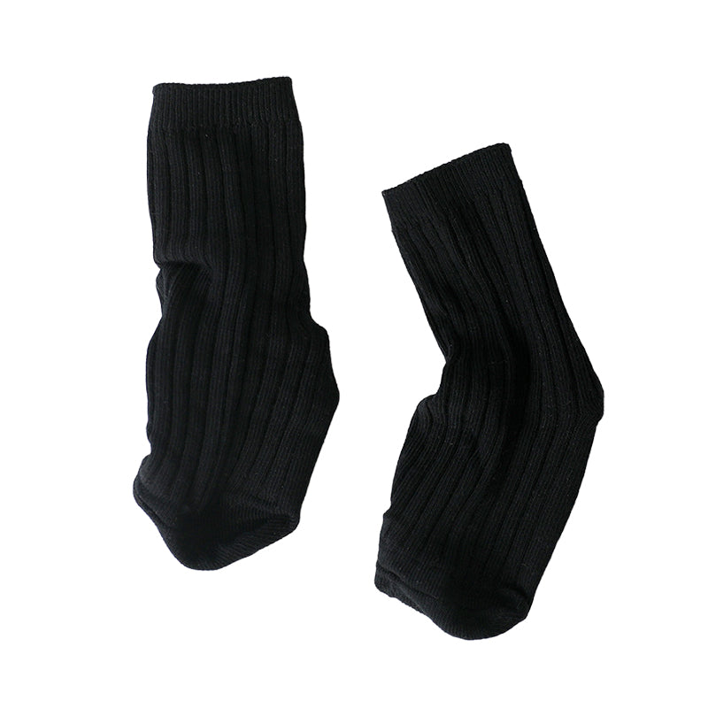 Unisex Solid Color Accessories Socks