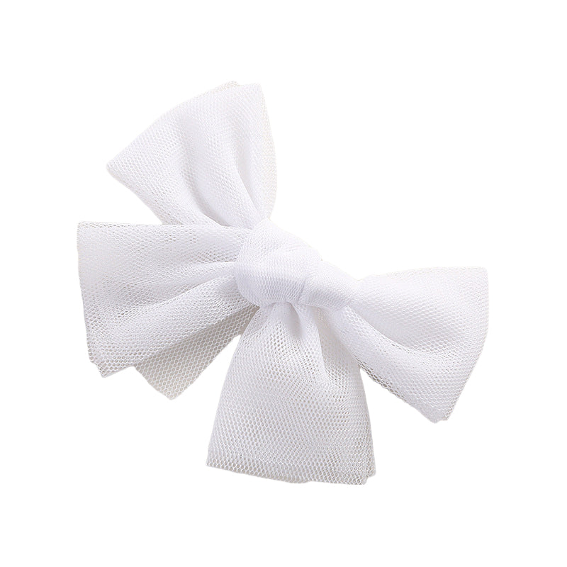 Girls Solid Color Bow Accessories Headwear Wholesale