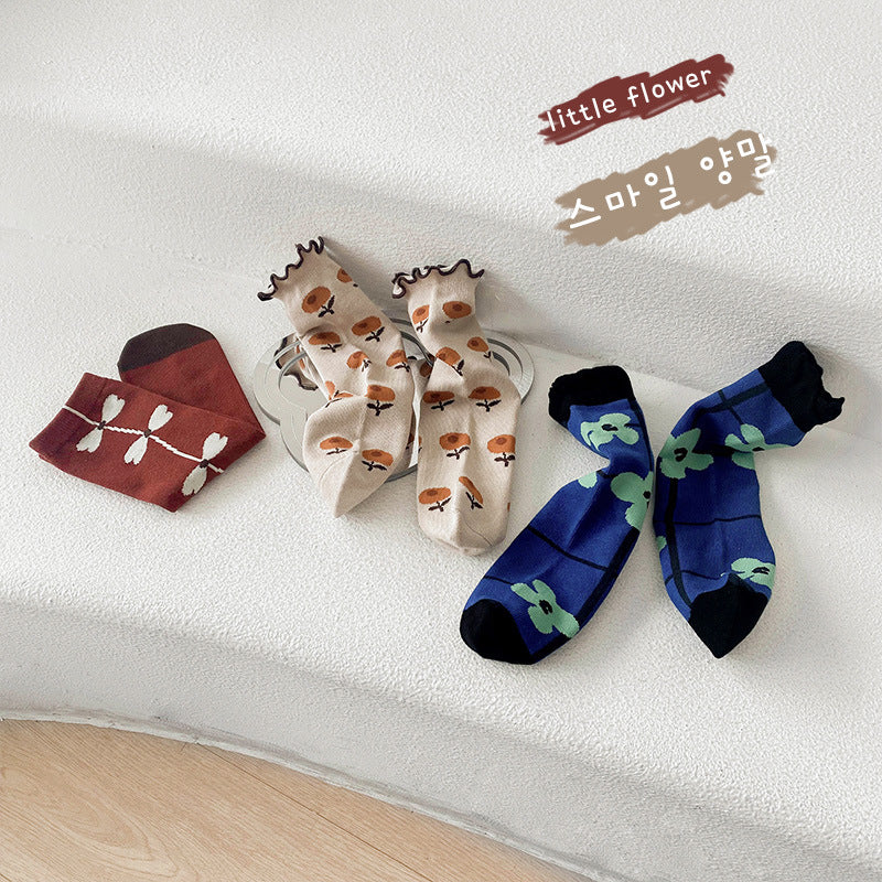 Girls Flower Accessories Socks Wholesale