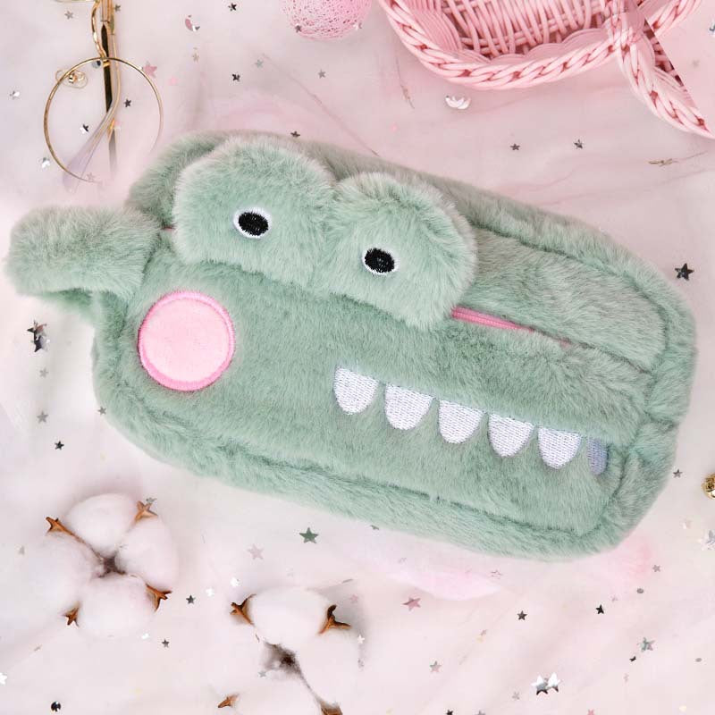 Plush Animal Pencil Case