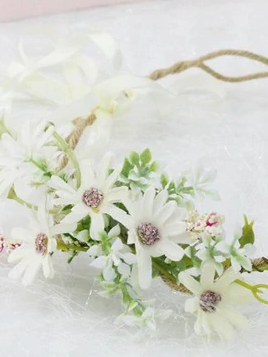 Girls Delicate Midsummer Vibes Flower Halo