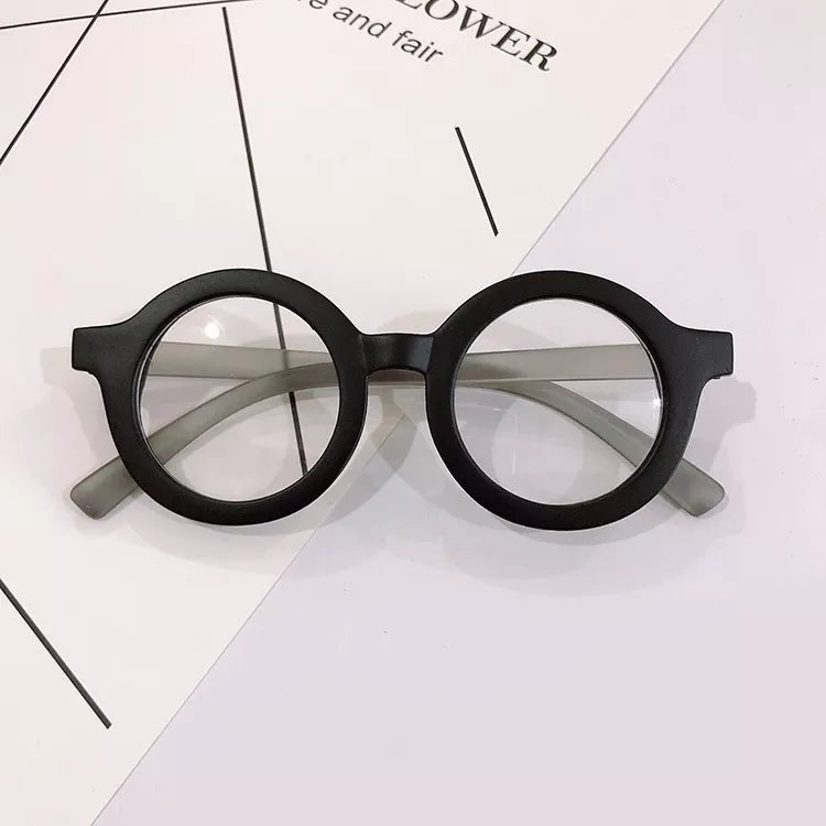 Unisex Round Frame Clear Eyewear / Glasses