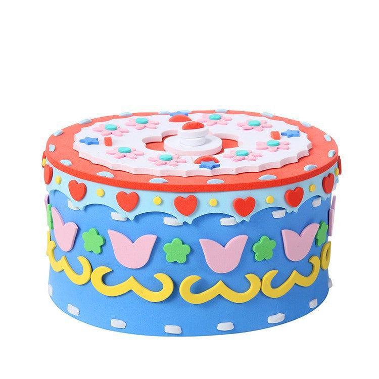 Handmade Educational Storage Box for Children's Toys