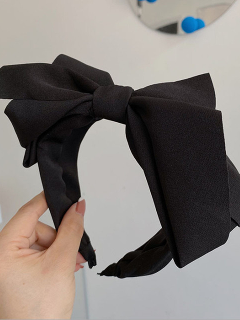 Silk Big Bow Headband