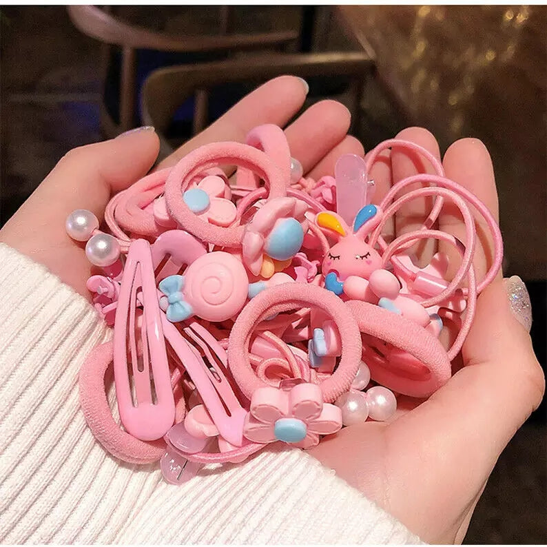 Cartoon Elastic Rings / Hair Candy