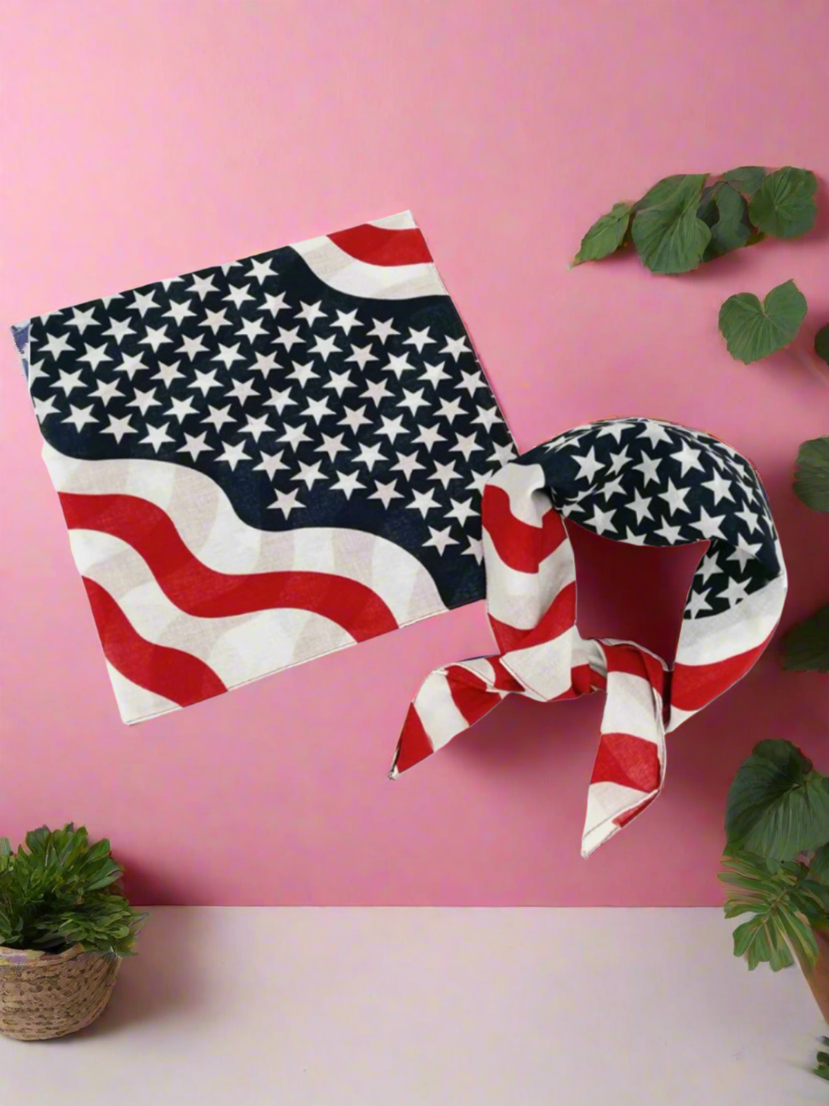 Bright Stars American Flag Bandana