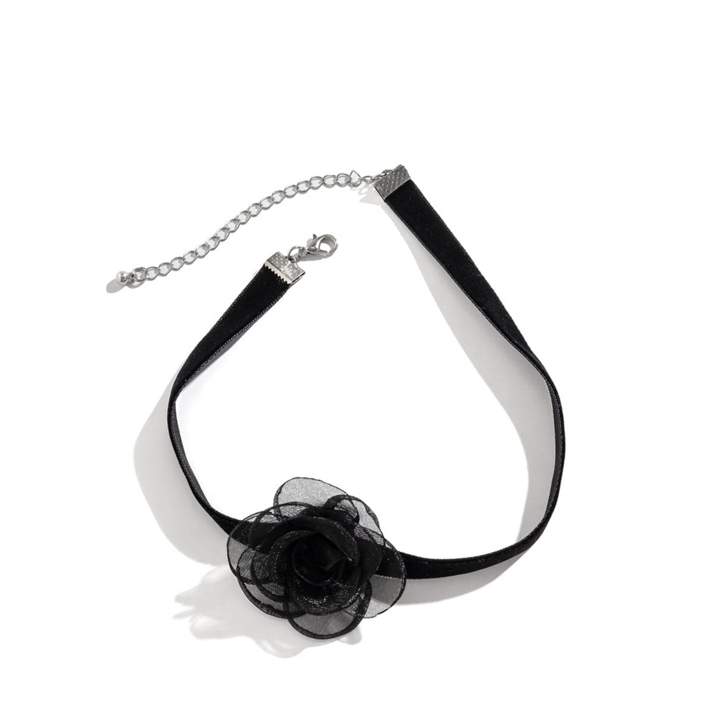 Spring Bling Flower Choker Necklace