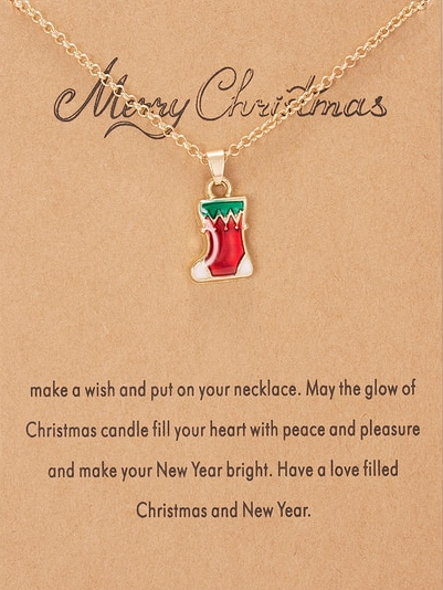Christmas Cheer Pendant Necklace