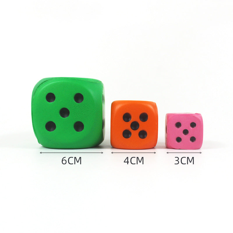 Small Size PU Foam Solid Uncompressed Dice