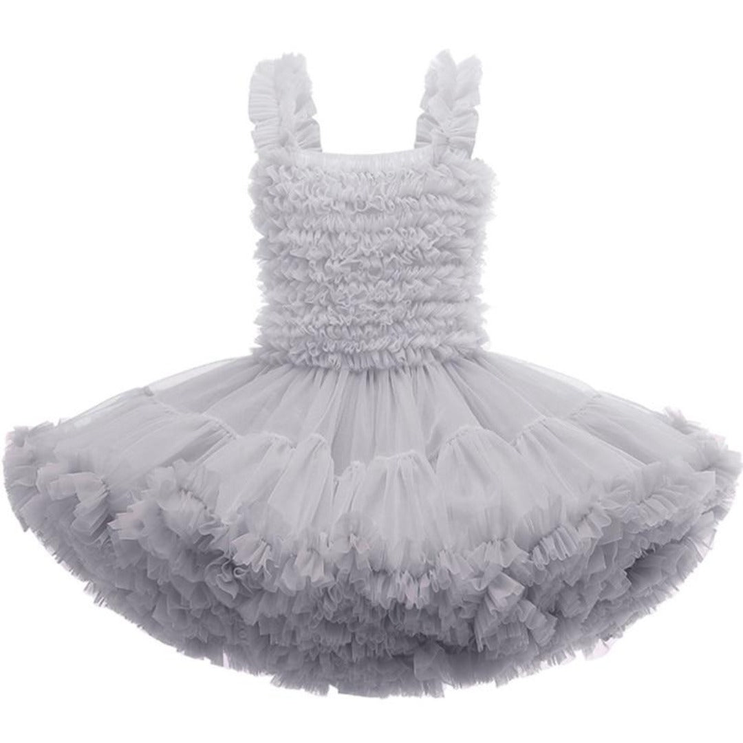 Striped Ribbon Elegant Girl Dress
