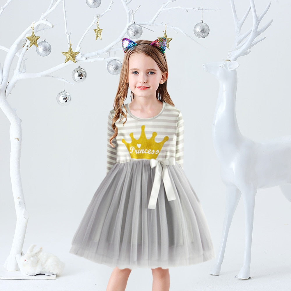Sweet Color Rabbit Design Dress