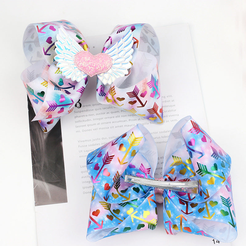 Girl Wings Love Heart Bow Hairpin Wholesale 94163236