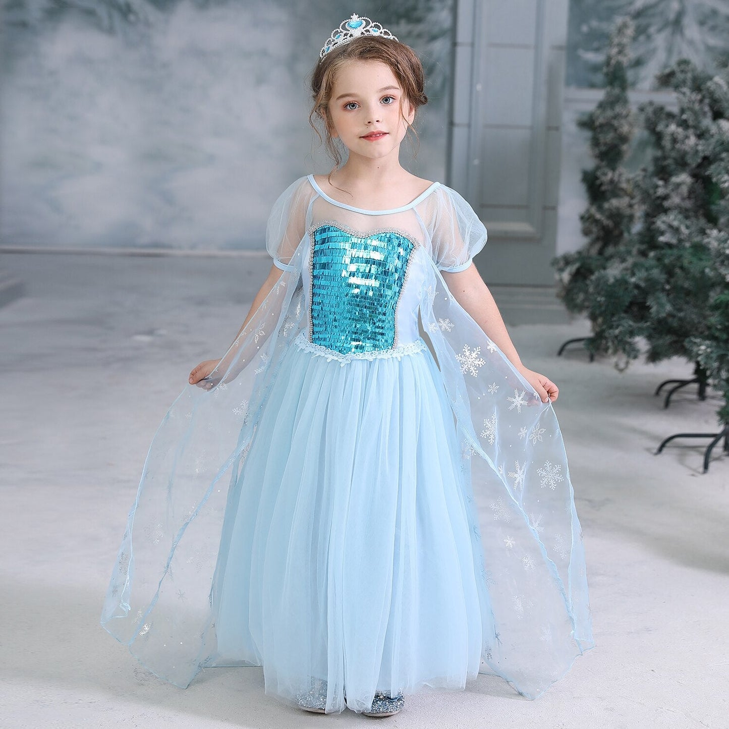 Long Back Unicorn Dress