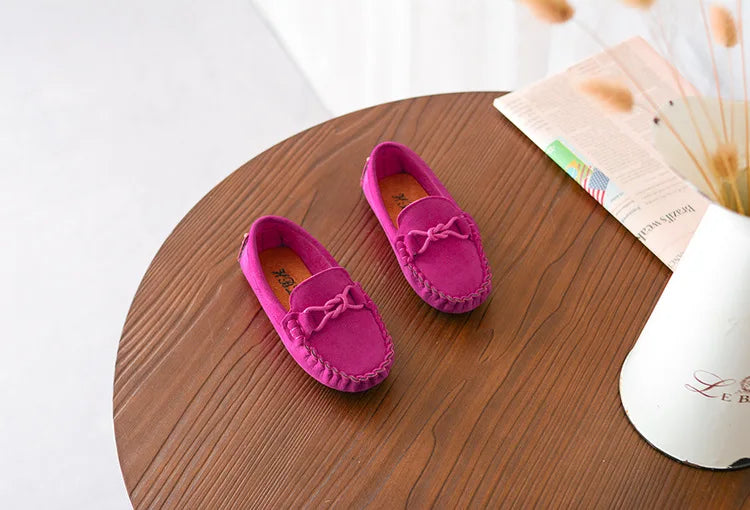 Kids' Breathable Slip-On Loafers: Soft Bottom Sneakers for Boys and Girls
