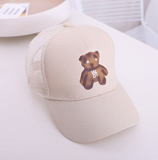 Teddy Bear Kids Baseball Hat