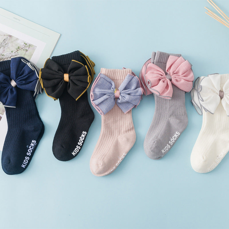 Kid Girl Bowknot Socks Wholesale
