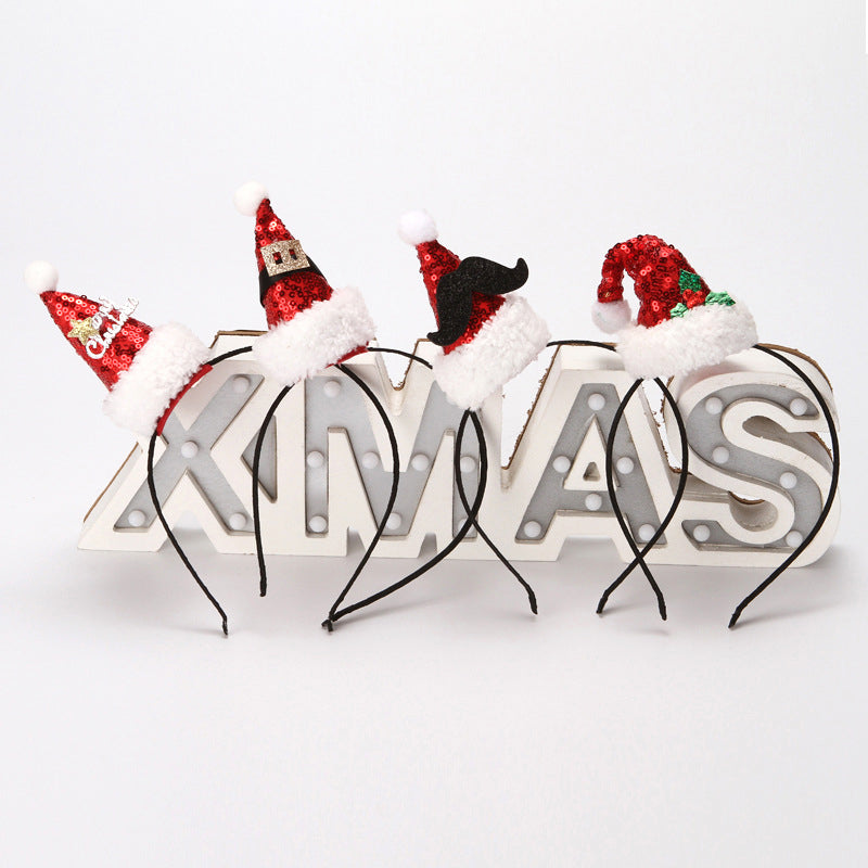 Kid Girl Merry Christmas Headband