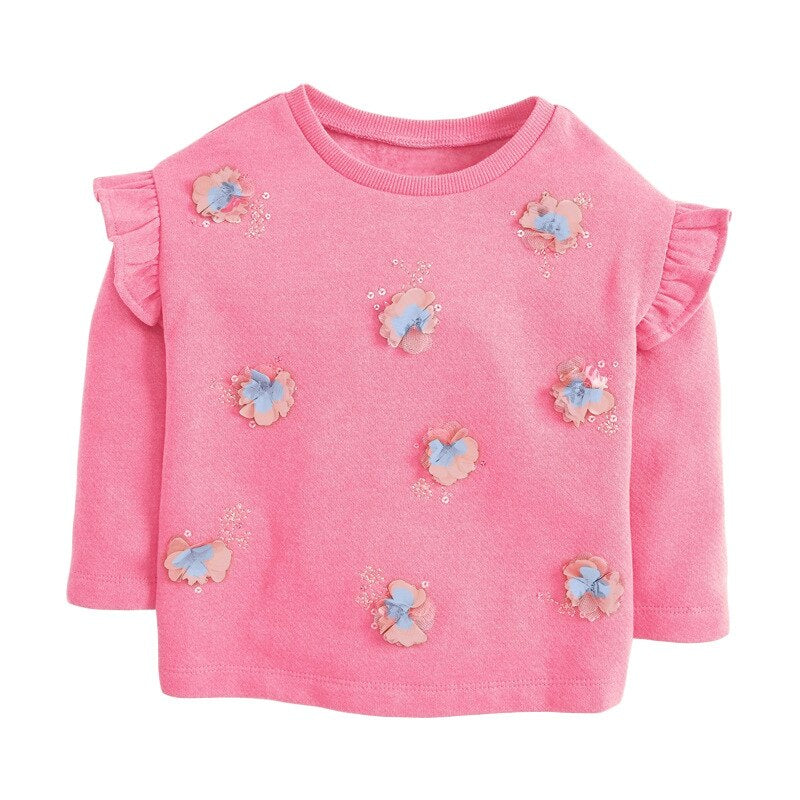 Cats Love Heart Pattern Print Design Sweater
