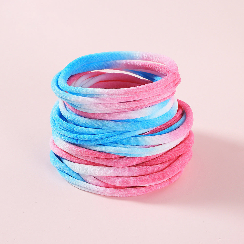Little Girl Tie Dye Hair Ring Wholesale 84283683
