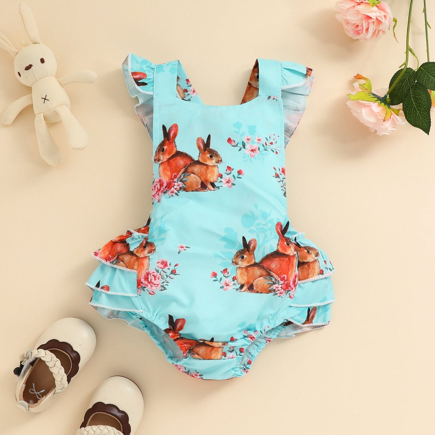 Easter Children Clothes Woven Baby Clothes