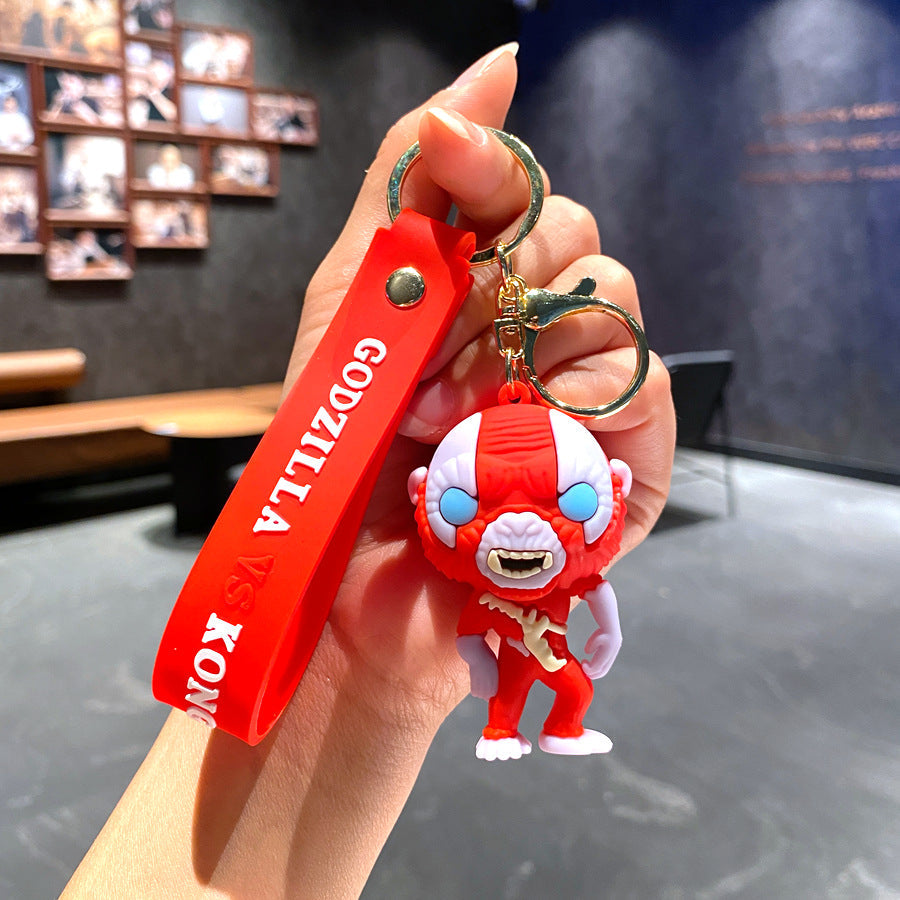 Cartoon Anime PVC Soft Keychain Creative Keychain