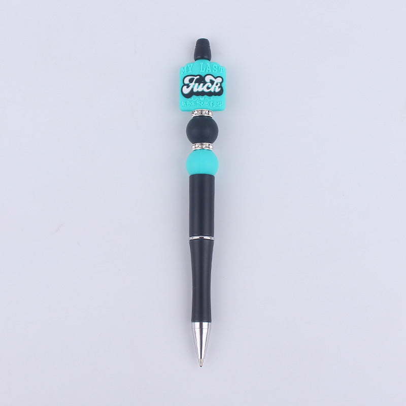Cartoon Silicone Bead Pens