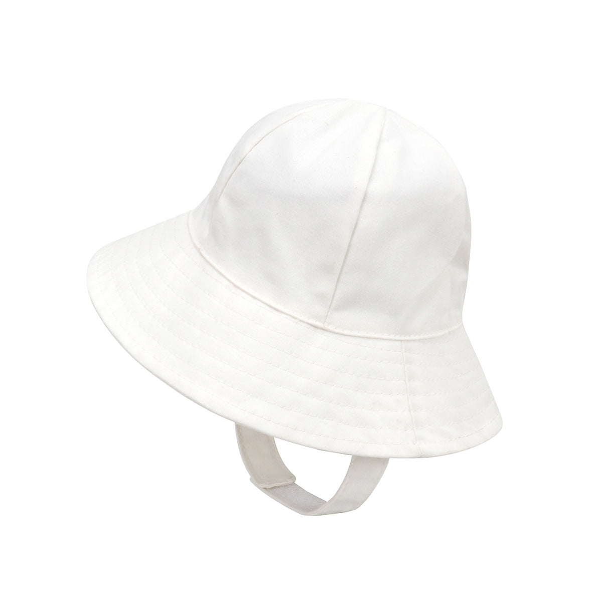 Baby Adhesive Buckle Face Covering Anti-UV Fisherman Hat