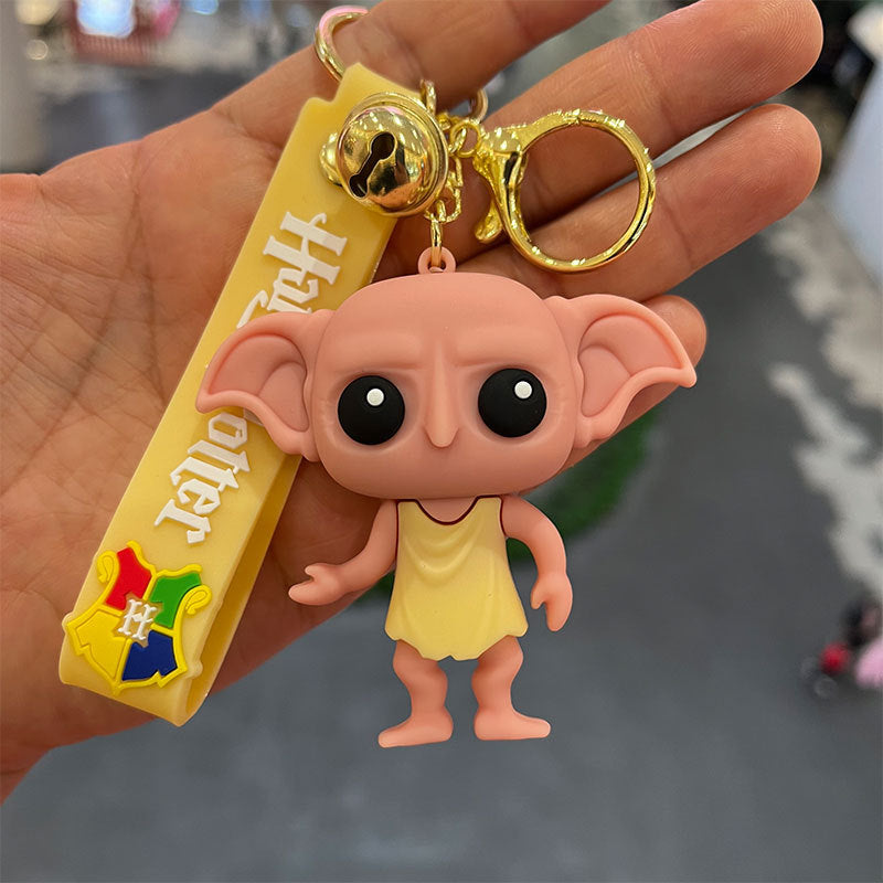 Cartoon PVC Silicone Keychains Cute Keychain