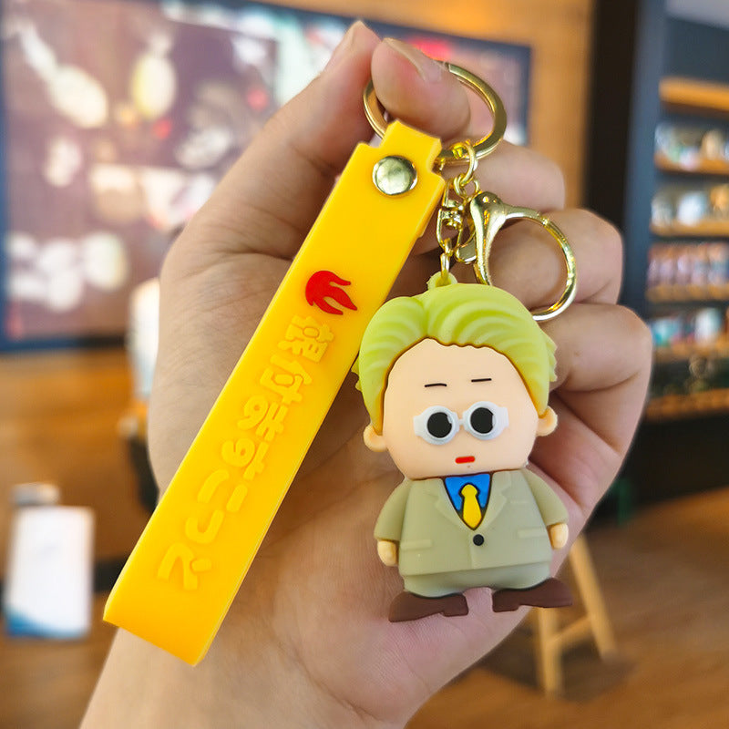 Cartoon PVC Soft Keychain Cute Keychain