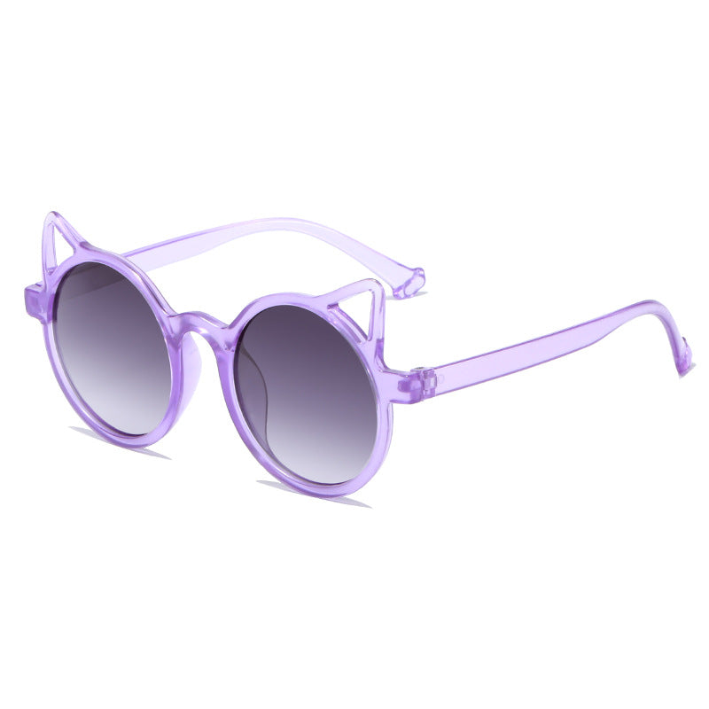 Wholesale Cat Ears Kids Sunglasses