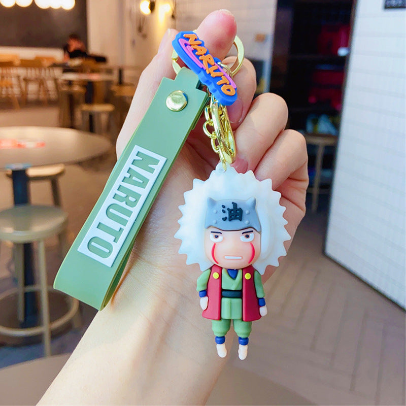 Cartoon Anime PVC Soft Glue Keychain Cute Keychain