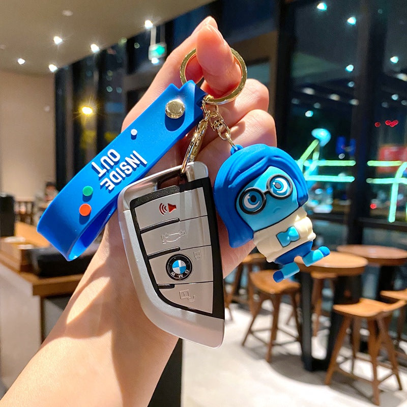 Cartoon Anime Characters PVC Soft Creative Keychain