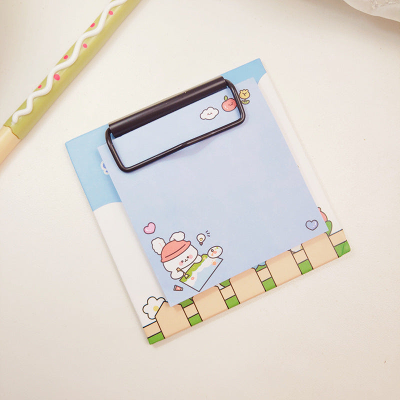 Cute Mini Board Clip Paper Convenience Stickers
