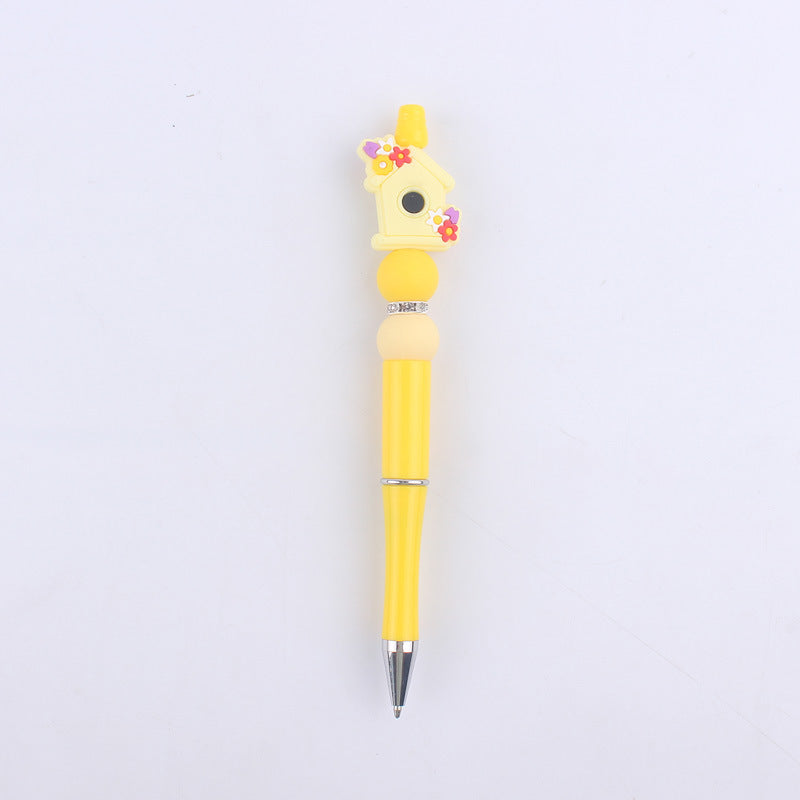 Cartoon Greenhouse Silicone DIY Bead Pen
