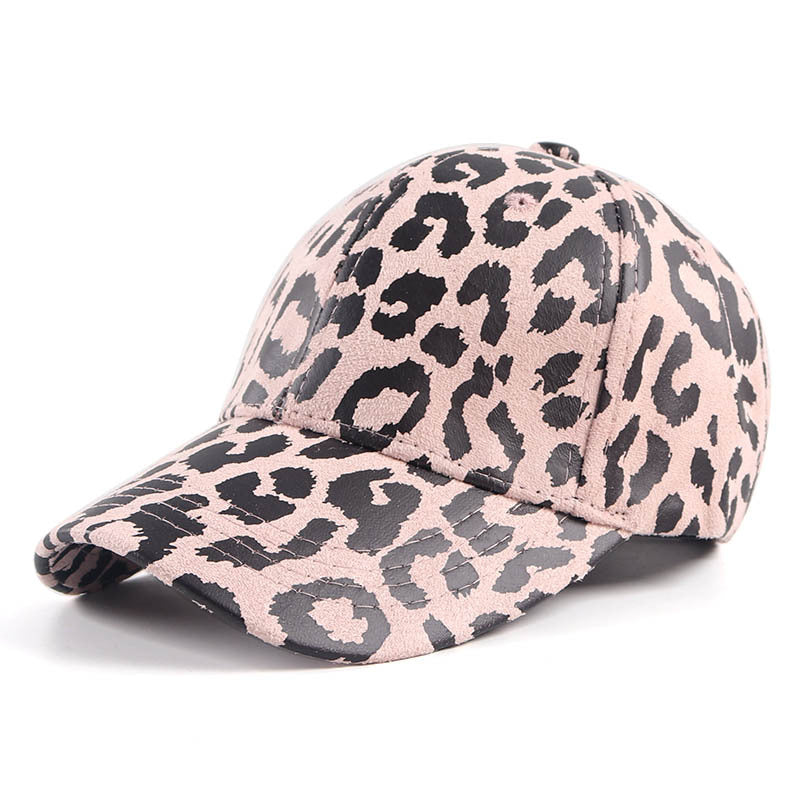 Cotton Leopard Print Children's Baseball Cap