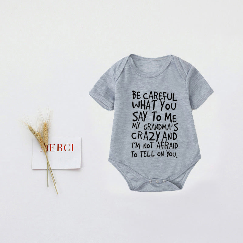 Polyester Cotton Triangle Baby Onesies