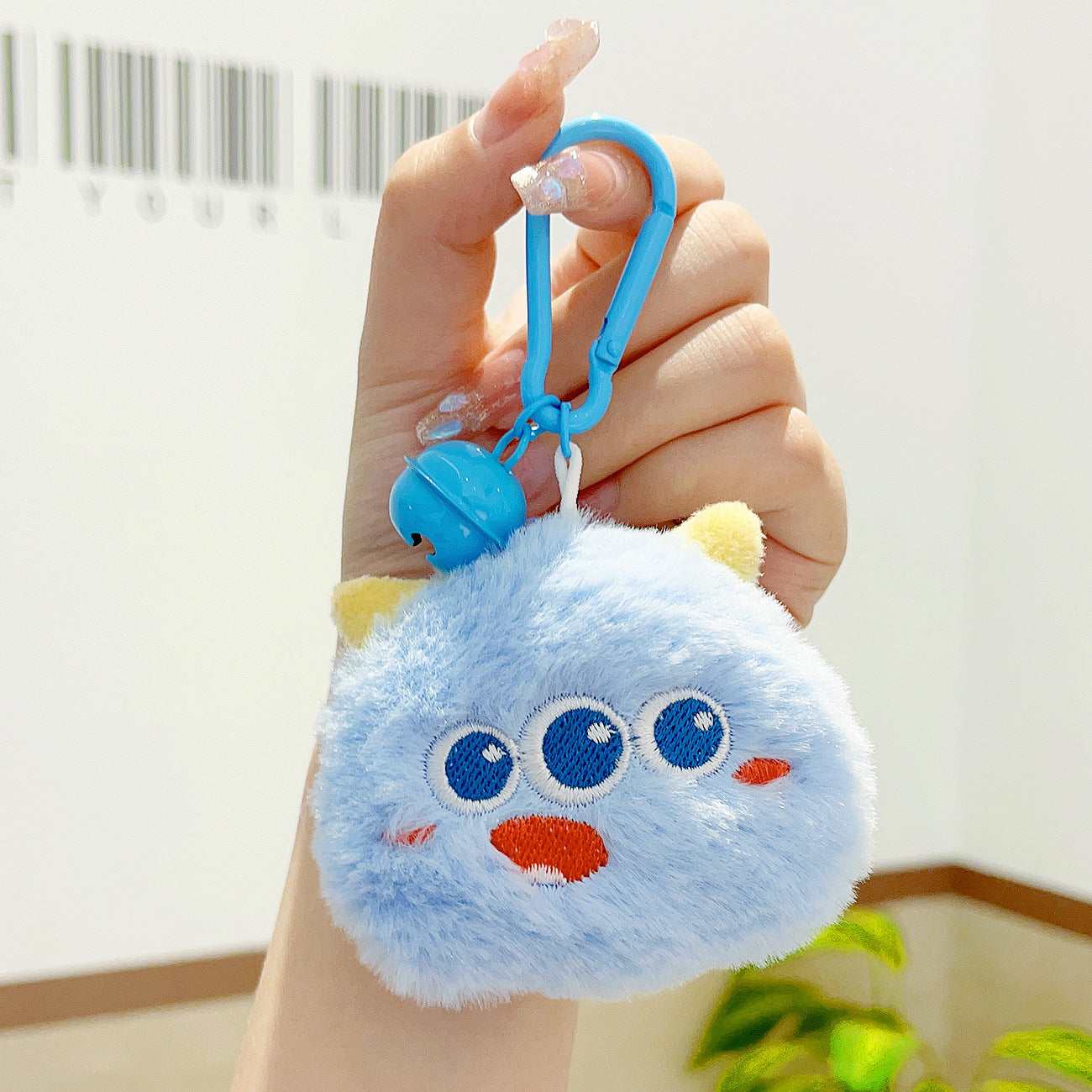 Plush Monster Keychain